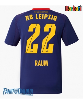 RB Leipzig David Raum #22 Tricou Fotbal Replică 2025-26 Barbati Deplasare